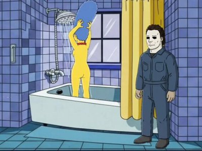 Horny halloween hentai 2025 simpson milf wife blowjob cuckold cartoon parody