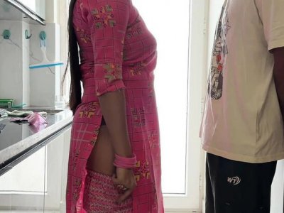 Stepmom big ass fucked hard by young stepbrother using female condom - hindi audio porn